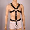 Men'S Leather Shoulder Straps Bundled Chest Straps Nightclub Props Alternative Sex Straps Straps