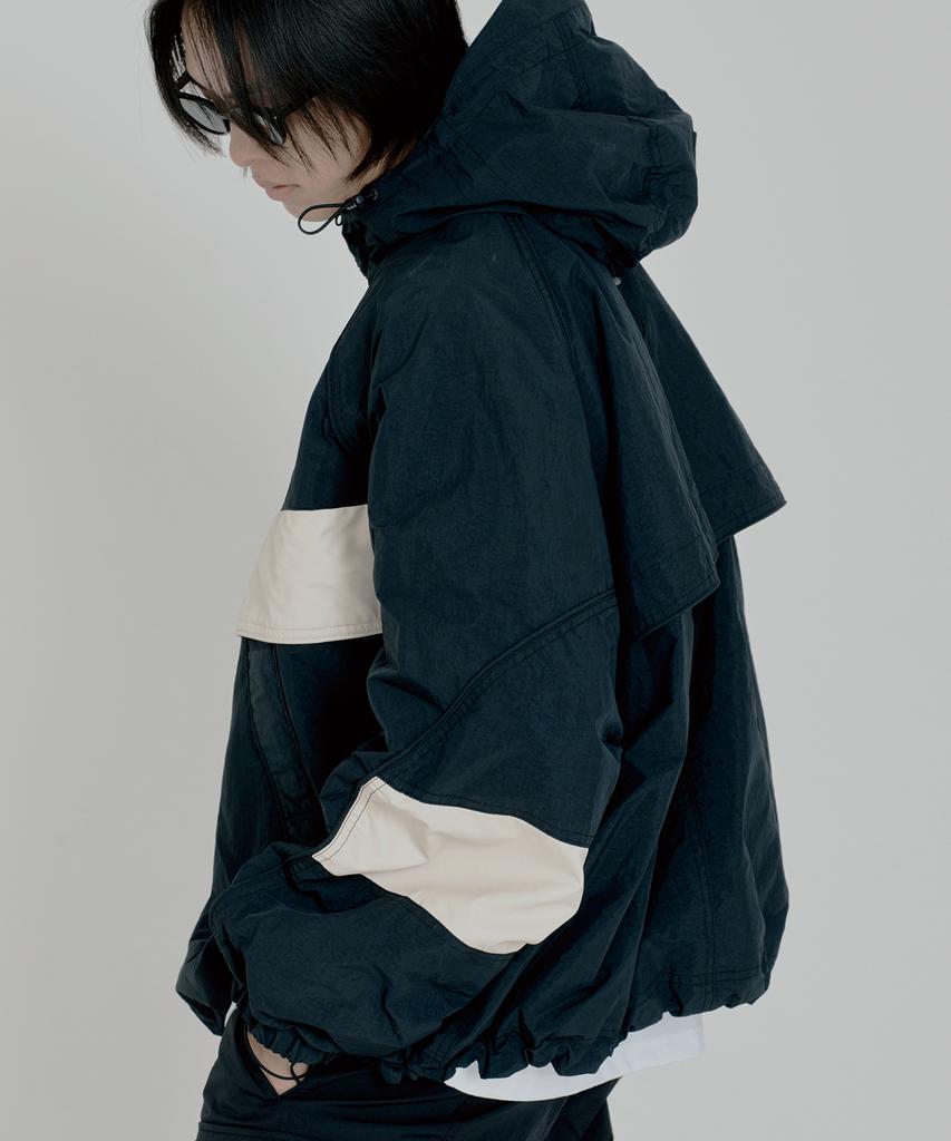 Vestito Maestro Incision Parka Black