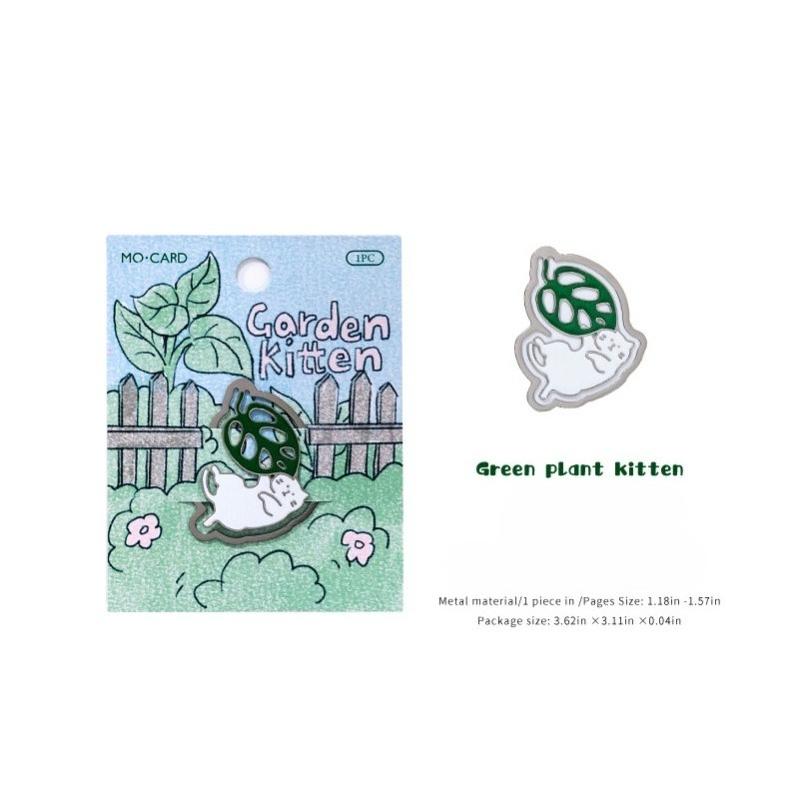 Милая мини-металлическая закладка в виде кошки, очаровательный мультяшный котенок, держатель для страниц книги, уникальные подарки для чтения для студентов, читателей, книги