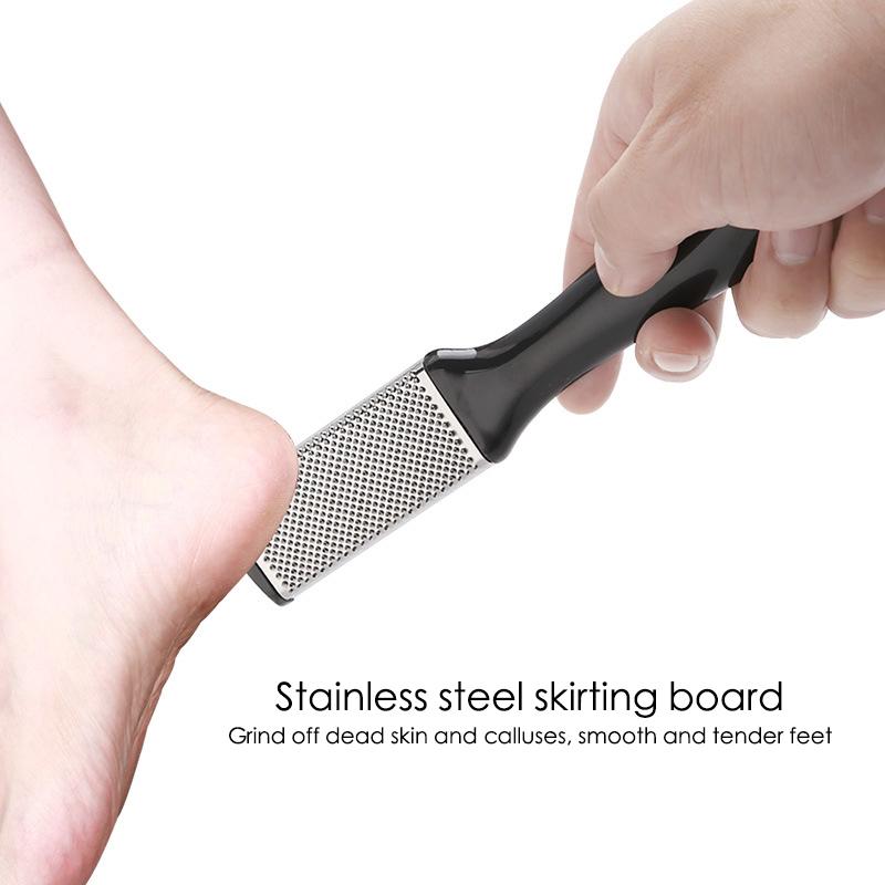 10 шт., набор инструментов для педикюра, пилочка для ног, пилинг, отшелушивающие мозоли, щетка для чистки ног, удаление омертвевшей кожи, уход за ногами ZH