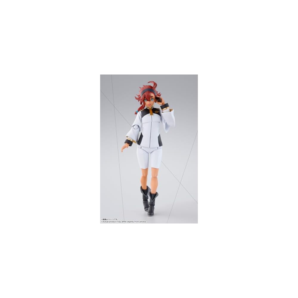 НАРОДЫ ТАМАШИИ SH. Figuarts Мобильный доспех Гандам Меркурий Сулетта Меркурий 140 мм ПВХ АБС Фигурка