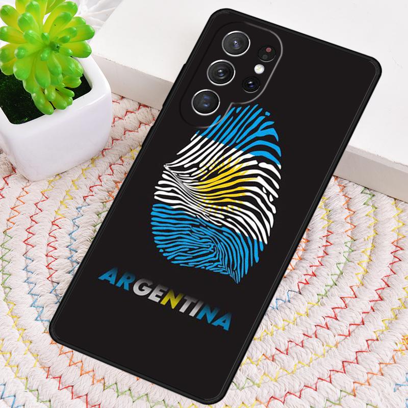 Мягкий чехол для телефона с флагом Аргентины для Samsung Galaxy note 10 pro S26 Ultra S23 S24 FE S25 S21 S22 PLUS ударопрочный чехол