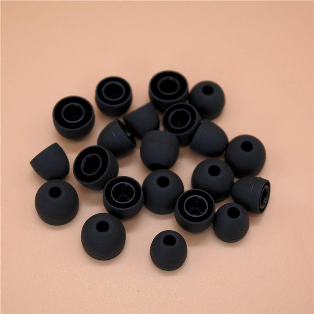 12PCS / 6 Pairs Replacement Earbuds Ear Tips Ear Buds Silicone Tips for In-Ear Headphones 3 Sizes