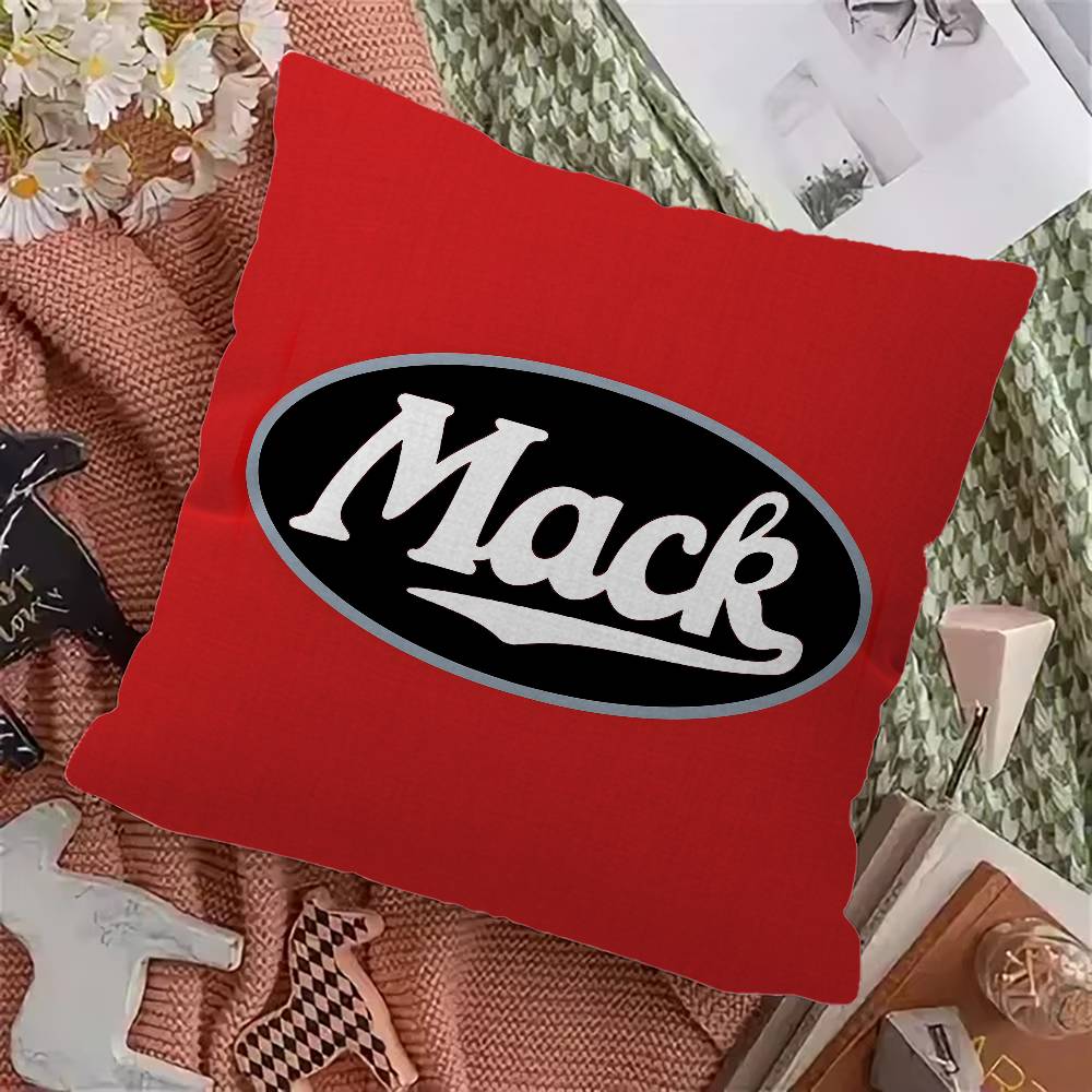 Подушка с логотипом T-Truck Car M-MACKs, Аниме-подушка, Подушка для изголовья дивана-кровати, Наволочка, Чехол для подушки 45x45 см, Модная