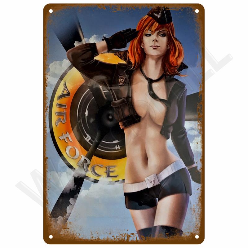 Vintage Room Decoration Home Decor Items Tin Signs Aesthetic Men Bedroom Metal Signs Retro Metal Plate Posters Wall Art Mural