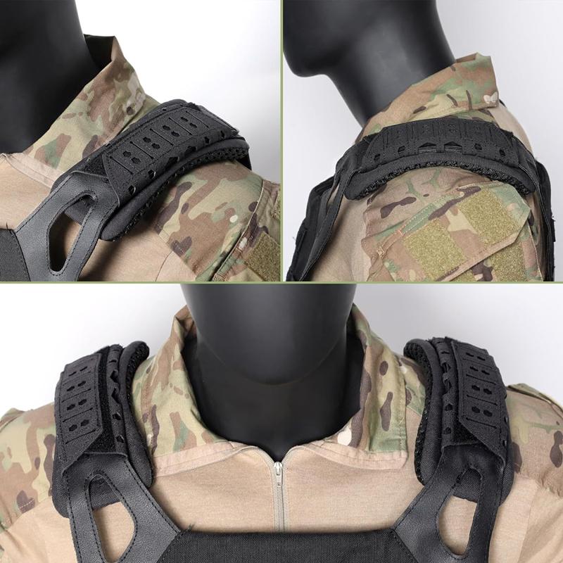 Tactical Shoulder Pad Strap Cushion Non-Slip EVA Foam Backpack Shoulder Protector Outdoor Hiking Shoulder Liner For Men New