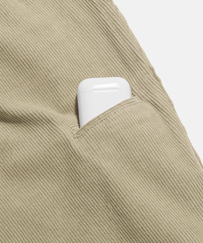 ESPIONAGE Corduroy Officer Pants Bone Beige