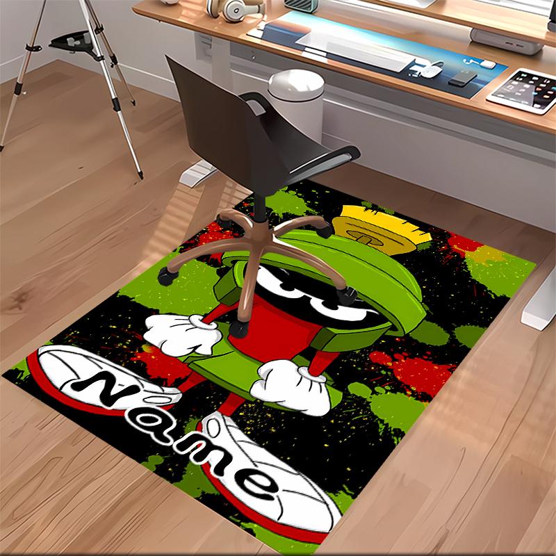 Custom personalization Marvin the Martian Print Area Rug - Soft, Washable Non-Slip Indoor Mat,Living Room,Home&Office Decorative Rug