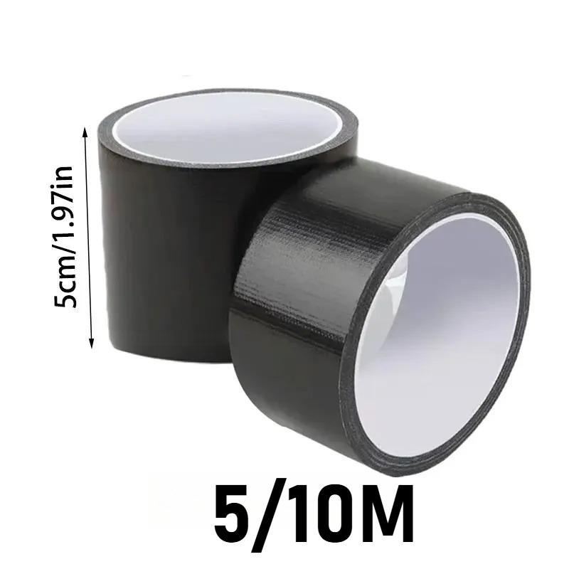 Лента на тканевой основе, высоковязкая, многофункциональная, для подушек сидений, диванов, стульев, черная, водонепроницаемая лента для ремонта кожи