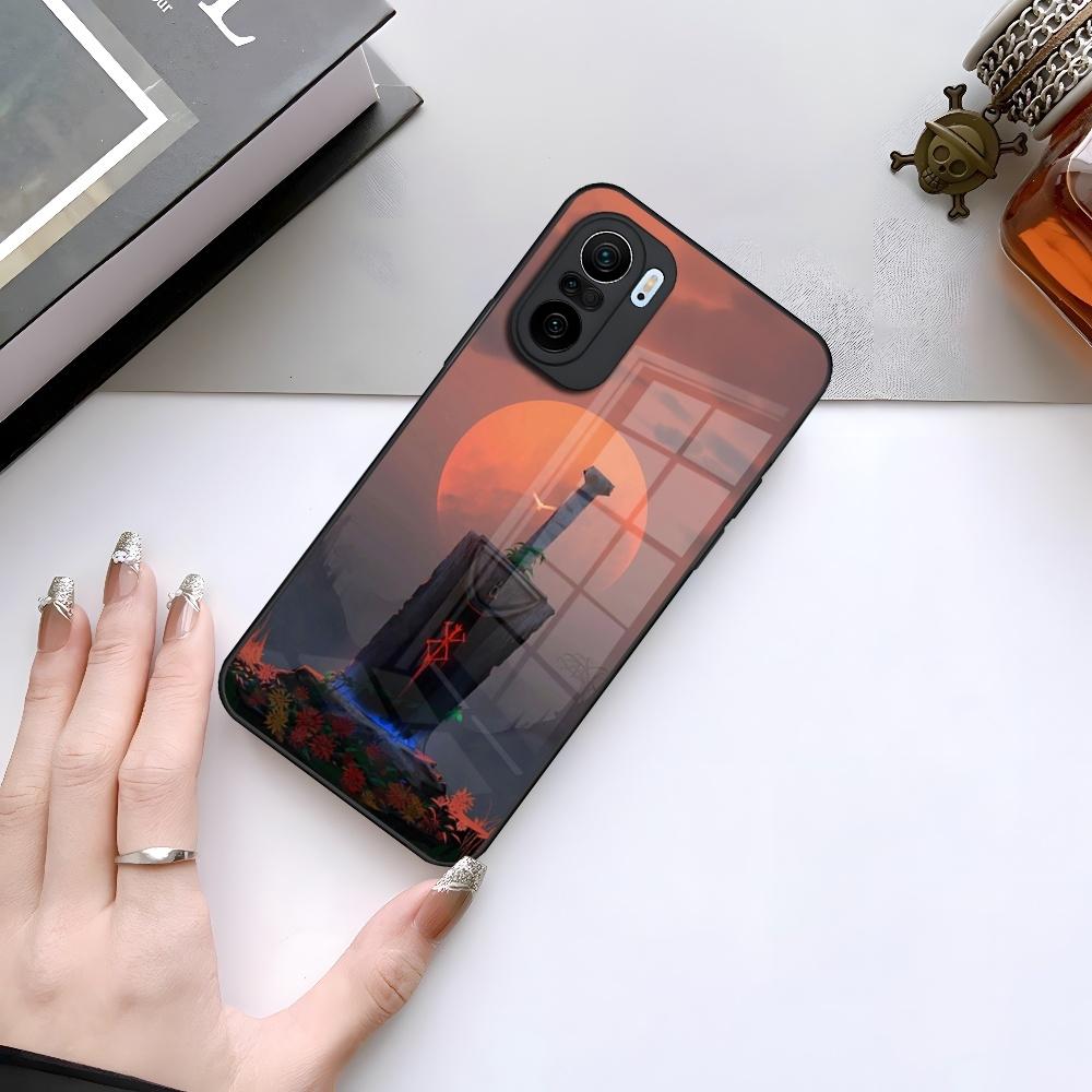 Чехол для телефона Japanese Anime Berserk для Xiaomi 15 14 13 12 Mi 11 Pro ultra Lite стеклянная крышка