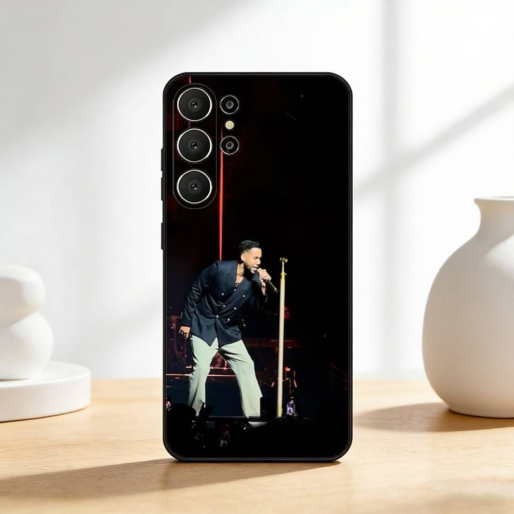 Чехол для телефона Singer R-Romeo S-Santos для Samsung S26, S25, S24, S21, S22, S23, S30, Ultra, S20, FE, Lite, 10, 9, Черный чехол