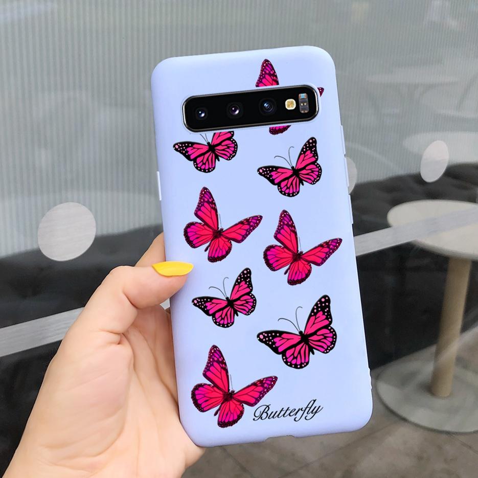 Чехол для Samsung Galaxy S10 Plus S10e S10+ Мягкий Силиконовый Задний Чехол Чехол для Телефона Для Samsung S10 Plus S 10 e S10+ Fundas Capa Сумки