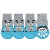 4Pcs/set New Pet Supplies Candy Color Anti-Slip Knitted Socks Puppy Boots Dog Shoes