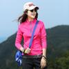 Womens Quick Dry Long Sleeve T-Shirt Hiking Running Camping Lightweight Breathable UV Protection Sport Top
