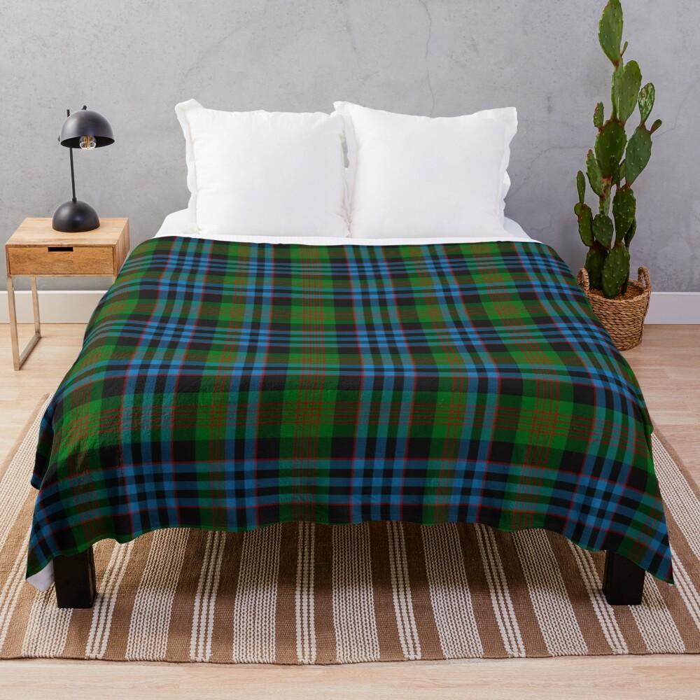 Clan Newlands Tartan Throw Blanket