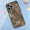 Чехол-принт с аборигенным искусством для iPhone 17 Pro Max 16 15 14 13 12 11 Pro Max Plus 12 13 Mini 16e 17 Air Задняя крышка
