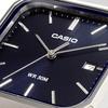 CASIO STANDARD Analog Quartz Men's Watch MTP-B185D-2A1V Navy Overseas Model