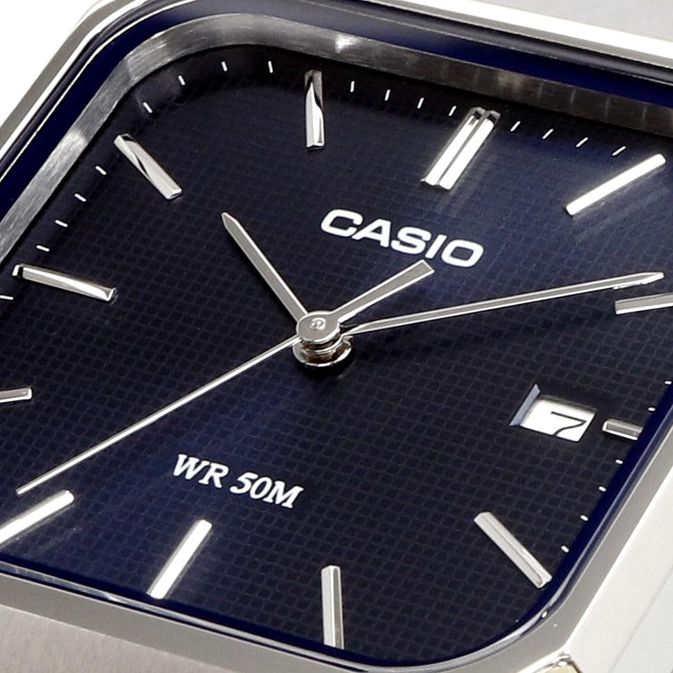 CASIO STANDARD Analog Quartz Men's Watch MTP-B185D-2A1V Navy Overseas Model