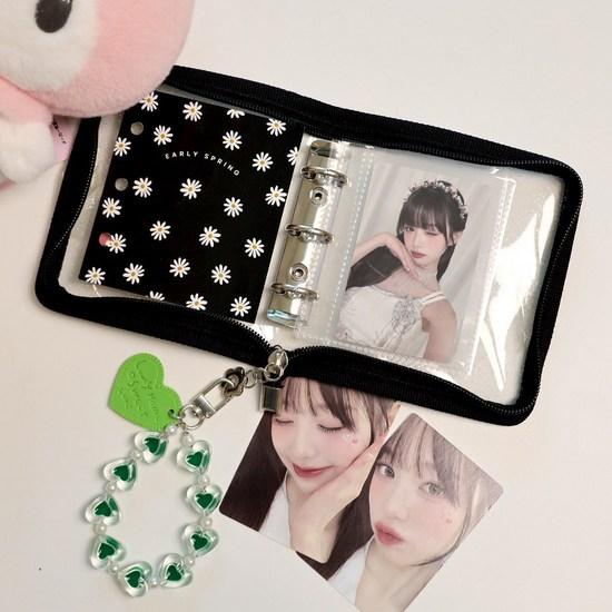 Папка-регистратор для фотографий Bombom mini с 3 отверстиями, фотокарточками и внутренними страницами