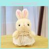 Wear Tulle Skirt Rabbit Plush Toy Cartoon Stuffed Animal Doll Kids Gift Birthday