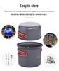 WIDESEA Ultra-light Portable Camping Cookware for Outdoor Activities