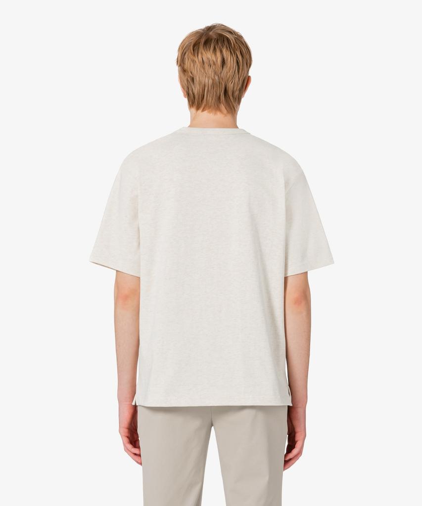 LACOSTE Мужская базовая футболка с коротким рукавом из плотного джерси Th315E-56G Xfj