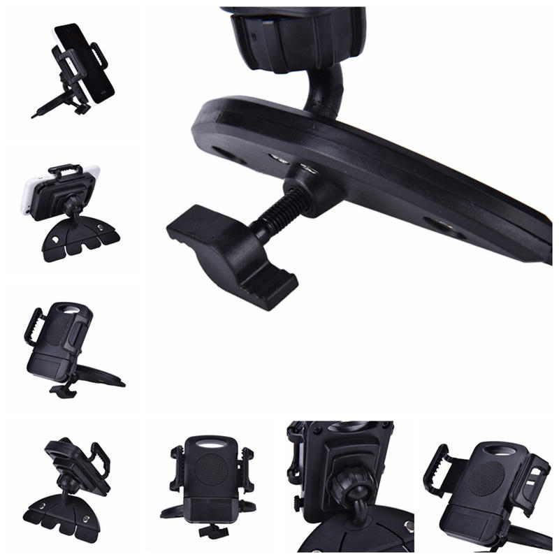 Универсальный автомобильный держатель для телефона с CD-слотом, подставка для мобильных телефонов iPhone Samsung