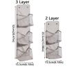 Large Capacity Mesh Storage Basket No Drill Breathable Wall Mounted Basket Space Saving Bathroom Organizer Dorm