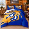 Tigres Uanl Pattern Bedding 3Pcs Set Bed Sheet And Pillowcases For Indoor Bedroom