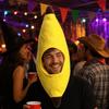 Creative Plush Fruits Hat Cute Banana Head Cover Costume Accessories Yellow Banana Cap  Photo Props