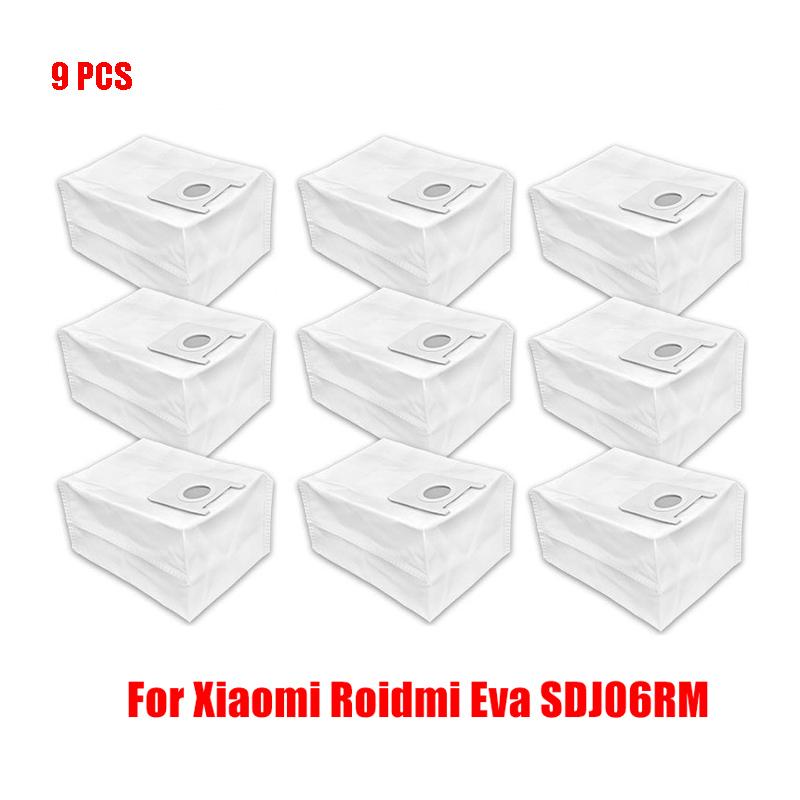For Xiaomi Roidmi EVA Self-Cleaning Emptying Robot SDJ06RM Vacuum Cleaner Part Main Side Brush Hepa Filter Mop Cloth Replacement