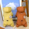 Dog Winter Jumpsuit Pet Clothes Four Legged Hooded Jackets Coats for Small Medium Dogs Pet Clothes Chihuahua Yorkshire