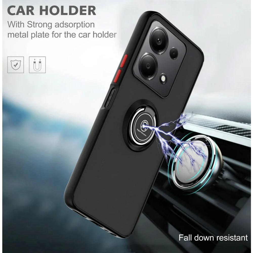 Rotatable Bracket Case for POCO M6 Pro F5 Pro POCO C65 X5 Pro M5 F4 X4 GT X4 Pro M4 Pro F3 X3 GT M3 X3 NFC Ring Car Holder Cover