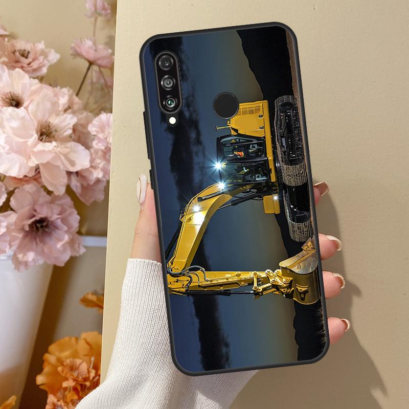 Чехол для экскаватора Honor 50 8X 9X 10i для Huawei P50 Pro P20 P40 P30 Lite P Smart 2021 Nova 5T