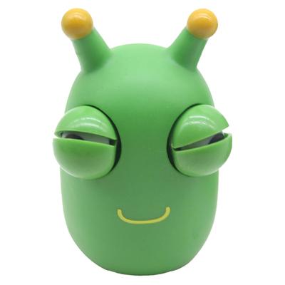 Игрушка-сжиматель в форме капустного червя, открывающая глаза, снимающая стресс и беспокойство, сенсорная игрушка-щипок в виде червяка