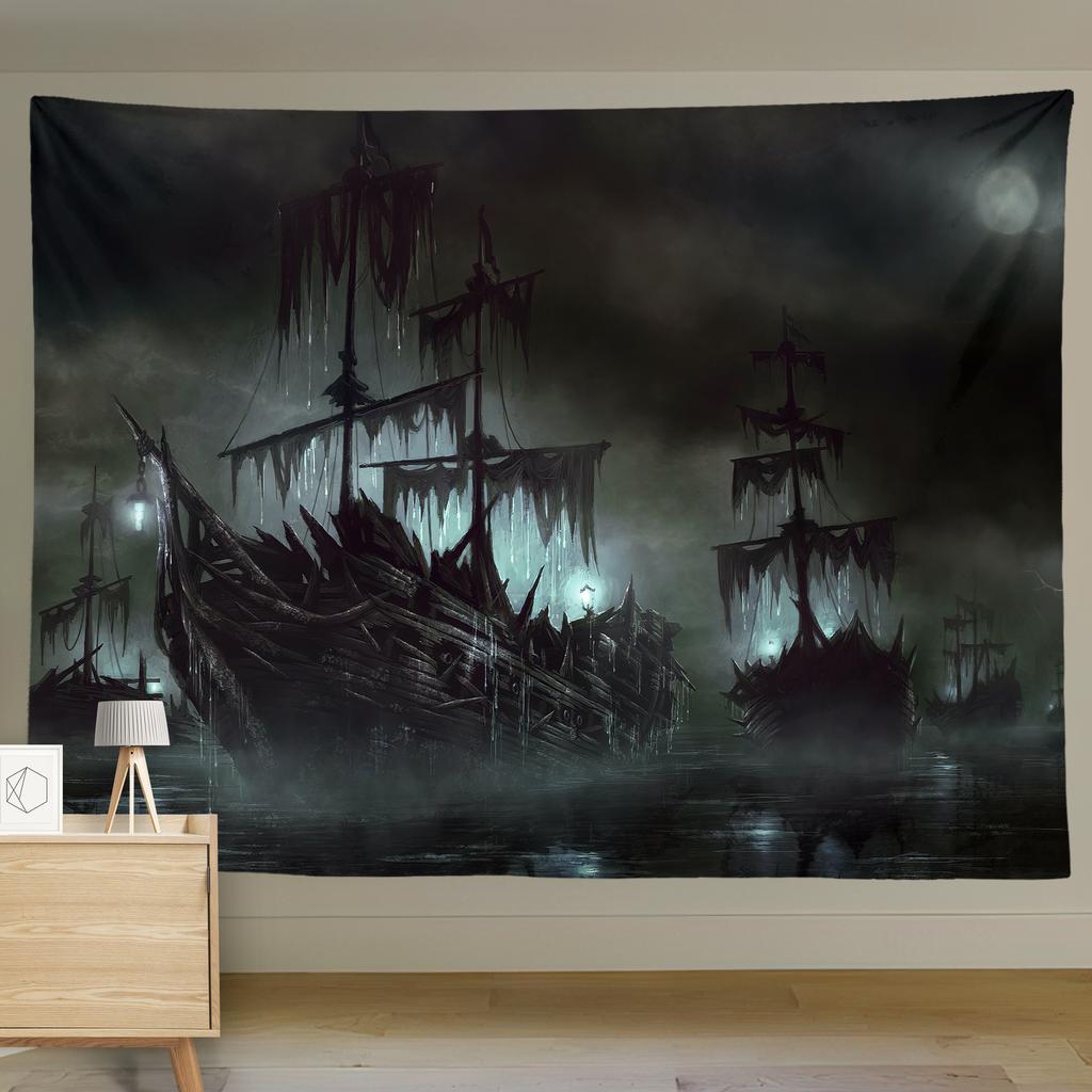 Bedroom Background Cloth Digital Printing Hanging Blanket Dormitory Bed Head Decoration Cloth Living Room Wall Cloth