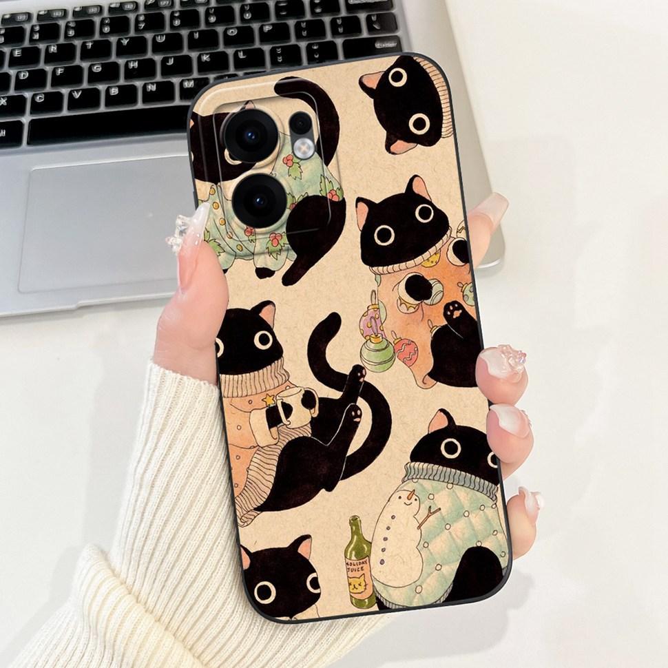 Для Oppo Reno13 F Чехол Милый Кролик Панда Мягкий Силиконовый Чехол для Телефона Для Oppo Reno 13 Reno13 Pro 13F Reno13F 5G Fundas Capa Shell