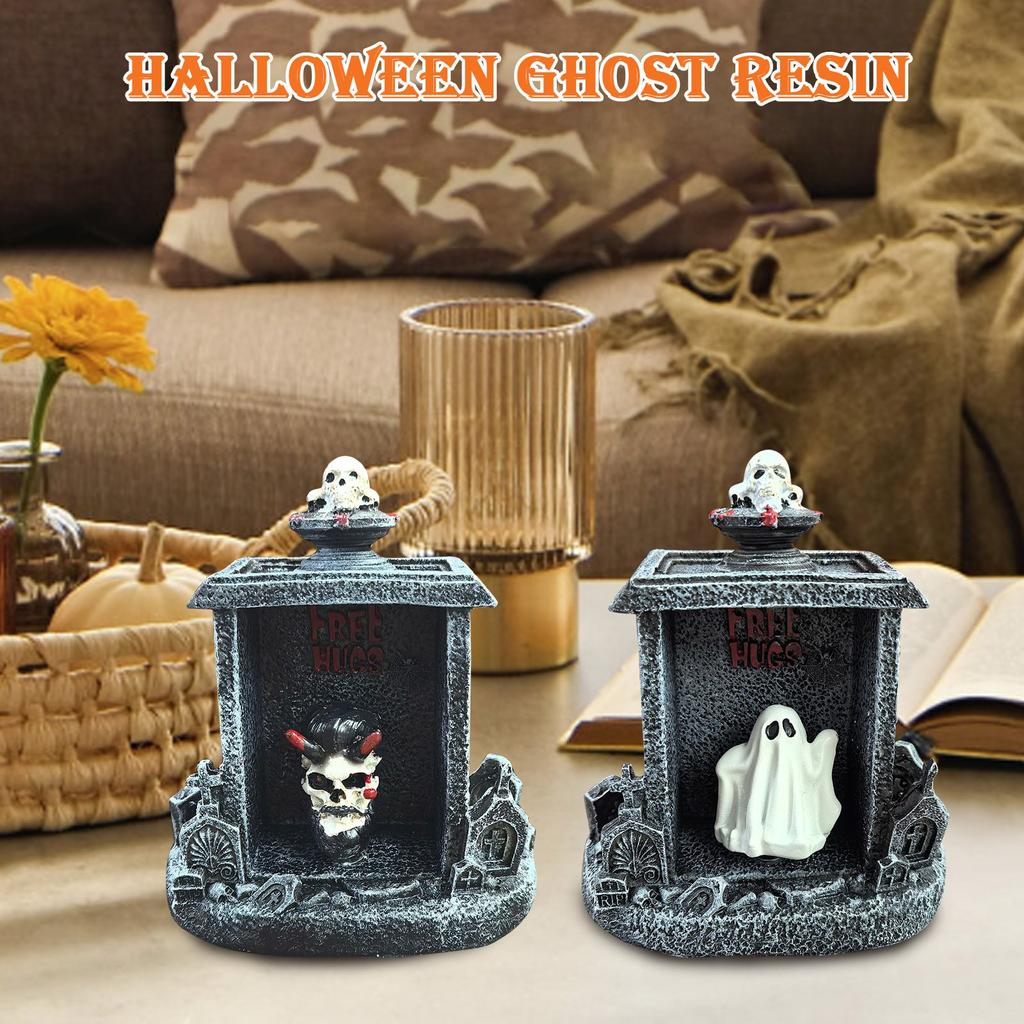 Хэллоуин Фестиваль Тыквы Скелет Украшения Украшения Черепа Изделия из Смолы Маленькие Украшенияn