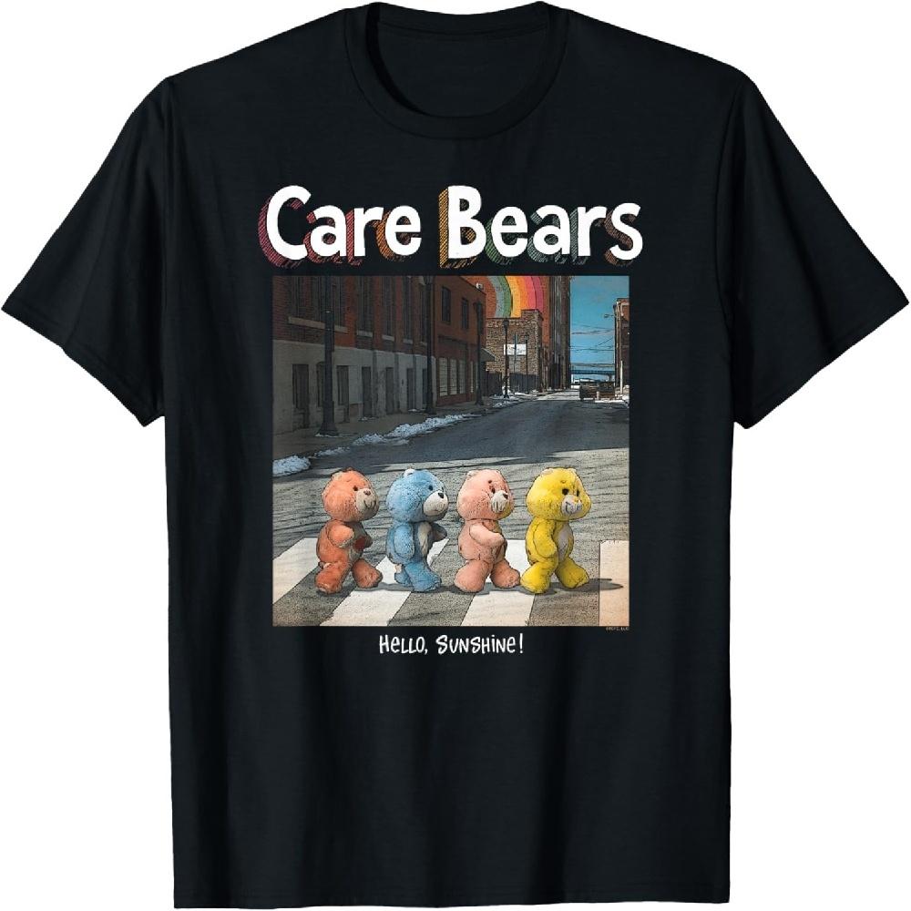 Забавная мультяшная футболка Care Bears Hello Sunshine Crosswalk
