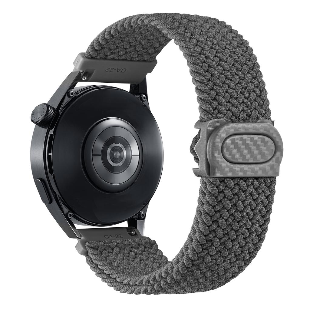 Ремешок для Samsung Galaxy Watch 7 6 4 classic/5 pro/active 2/s3/46 плетеный браслет solo loop для Huawei watch GT2 3 4 20 мм/22 мм