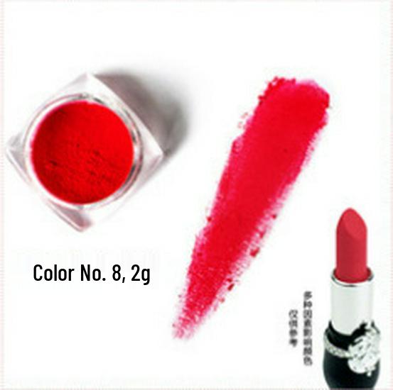 Порошок-сырье для розовой помады DIY - 2 г Пигмент для бальзама для губ на растительной основе