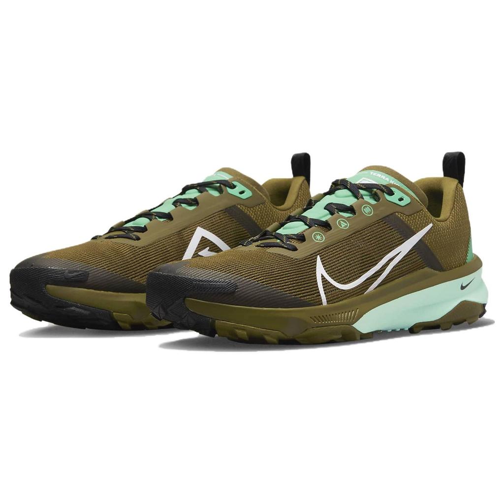 Nike Terra Kiger 9 Оливковый Весенний Зеленый Мужские Кроссовки Оливковый-Флак Черный Белый DR2693-300