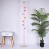 Colored Mushroom Coat Rack with 7 Hooks Free Standing Coat Tree Floor Organizer Metal Clothes Hanger Dry Clothes Store