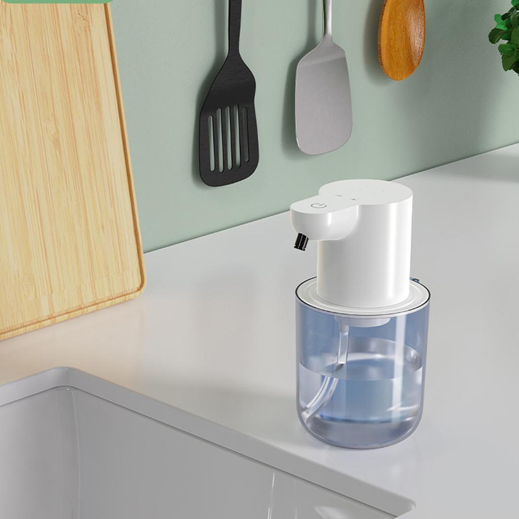 Automatic Foaming Hand Soap Dispenser Desktop Wall Mounted Touchless 4 Settings Foaming Soap Dispens