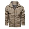 Spring and Autumn Plus Size Jacket Men's Windproof and Waterproof Outdoor Hooded Jacket Men's Jacket