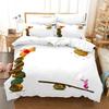 Winnie The Pooh Piglet Honey Pot Cartoon Duvet Cover Set HD Comforter Cover for Kids Bedding Sets Bedclothes Bedroom Decor