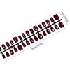 30Pcs Aurora Cat Eye Almond Handmade Press On Nails Color Fake Nails False Nails Artificial Nails Reusable Nail Tips Art UñAs