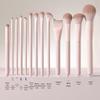 Tao Yao Portable Makeup Brush Set: Eyeshadow, Blush, Contour, Blending, Nose Shadow, Foundation Brushes with Storage Bag