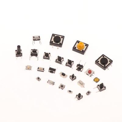 125 шт. SMD DIP 2*4 3*6 4*4 6*6 12*12 Мини-кнопочные переключатели сброса для Arduin 25 типов Микро тактовые кнопочные переключатели Ассорти-набор