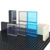 Конструктор DIY 10 шт. Рама двери и окна Стена Город 1x6x5 1*4x3 Стекло Прозрачная панель Детали дома Кубики MOC 59350 59349 Игрушка